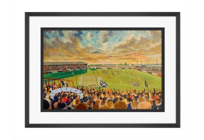 Brockville Stadium Fine Art Print - Falkirk FC